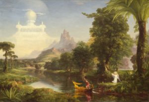 Thomas Cole, Voyage of Life: youth